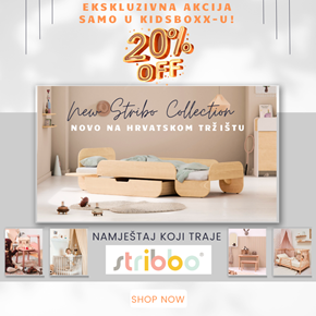 Predstavljamo Stribbo® – novi brend na hrvatskom tržištu, samo u KidsBoxxu
